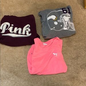 Pink clothing